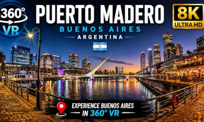 Puerto Madero, Buenos Aires 🇦🇷 | 8K 360° VR Experience - Puerto Madero, Buenos Aires 🇦🇷 | Experiencia VR 360° en 8K