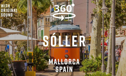 Sóller – Mallorca, Spain 🇪🇸 | 360° Walking Tour | Original Sound