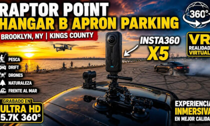“Raptor Point Hangar B en VR 360° | Insta360 X5”