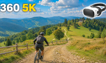 Beskid Mountains Bike Ride 🇵🇱 | Zapolanka Pass Downhill in 360 VR