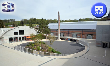 Meisenthal glassworks site France, VR 180 3D August 2023 VR Video Meisenthal glassworks site France, VR 180 3D August 2023 VR