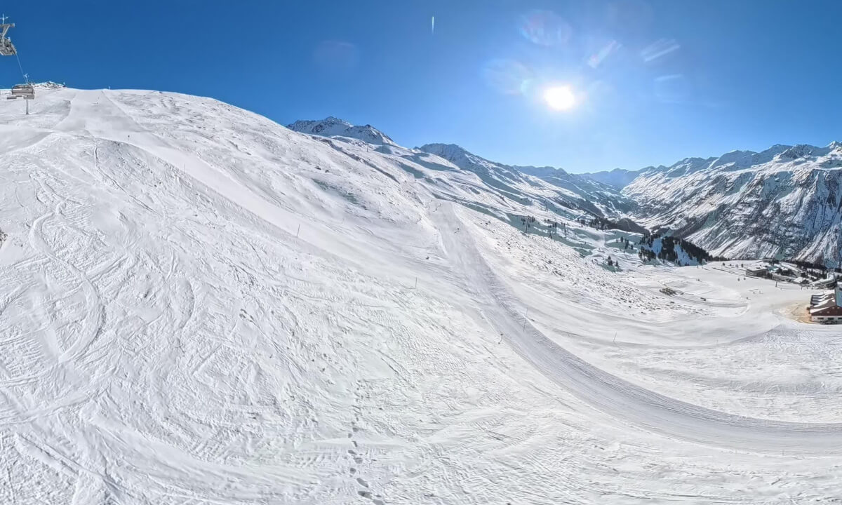 6SB Große 6er Grosse Karbahn ski lift Talstation Gurgl Hochgurgl Ötztal Austria Österreich