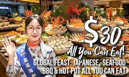 $30 All You Can Eat! Sushi, seafood, Korean Food & BBQ Included