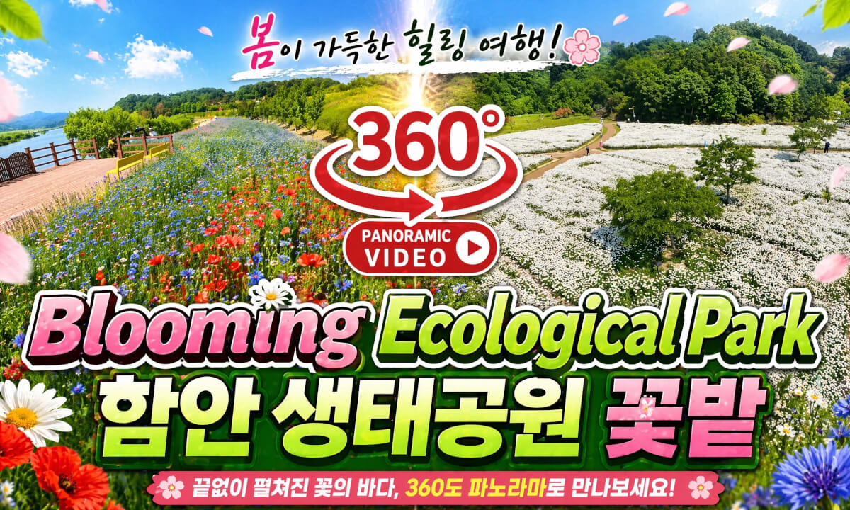 Akyang Ecological Park 360ยฐ Virtual Tour โ Haman, Korea (May 15, 2026) ํจ์ ์
์์ํ๊ณต์ 360๋ ํ๋
ธ๋ผ๋ง ์์