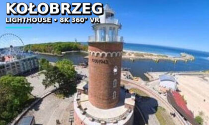 Kołobrzeg From Above: Lighthouse & Pier | 8K 360° VR