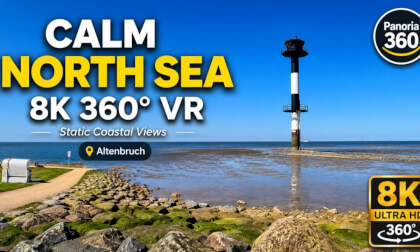 North Sea Germany 360° VR | Calm Static Views near Altenbruch
