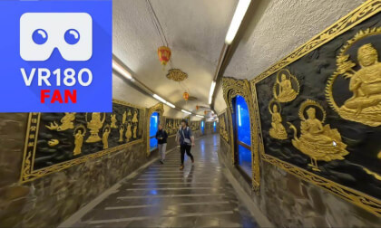 This tunnel inside Guandu Temple — I walked in during broad daylight and still wanted to sprint out@2024