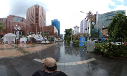 Orchard Road Singapore After Rain