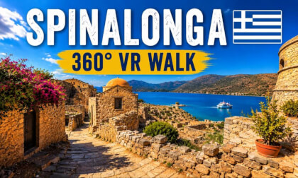 Spinalonga 🇬🇷 | Island of History | 360° VR Walk