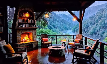 Raining