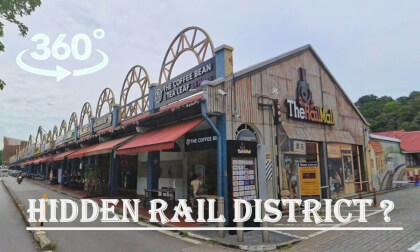 Rail Mall Singapore | Heritage Railway District & Street Murals | VR360 Walk