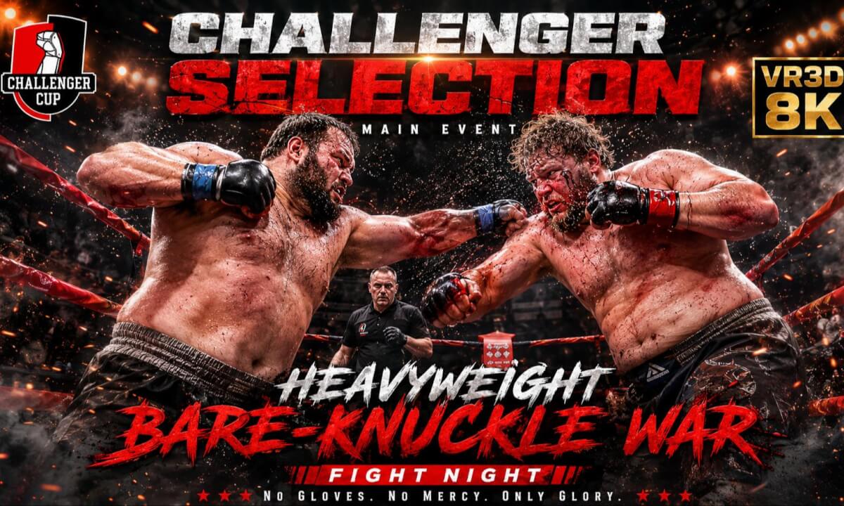 HEAVYWEIGHT BARE-KNUCKLE WAR | VR3D 8K 🥊🔥