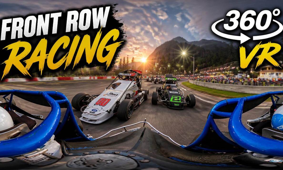 Bradie Rogers has once again captured the excitement in stunning 360° VR