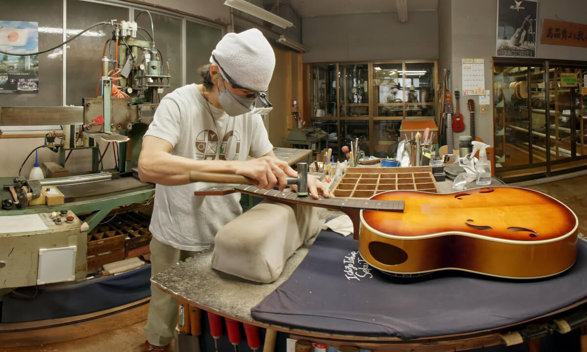 Inside K.YAIRI Guitar Factory | Japanese Craftsmanship in VR180 8K