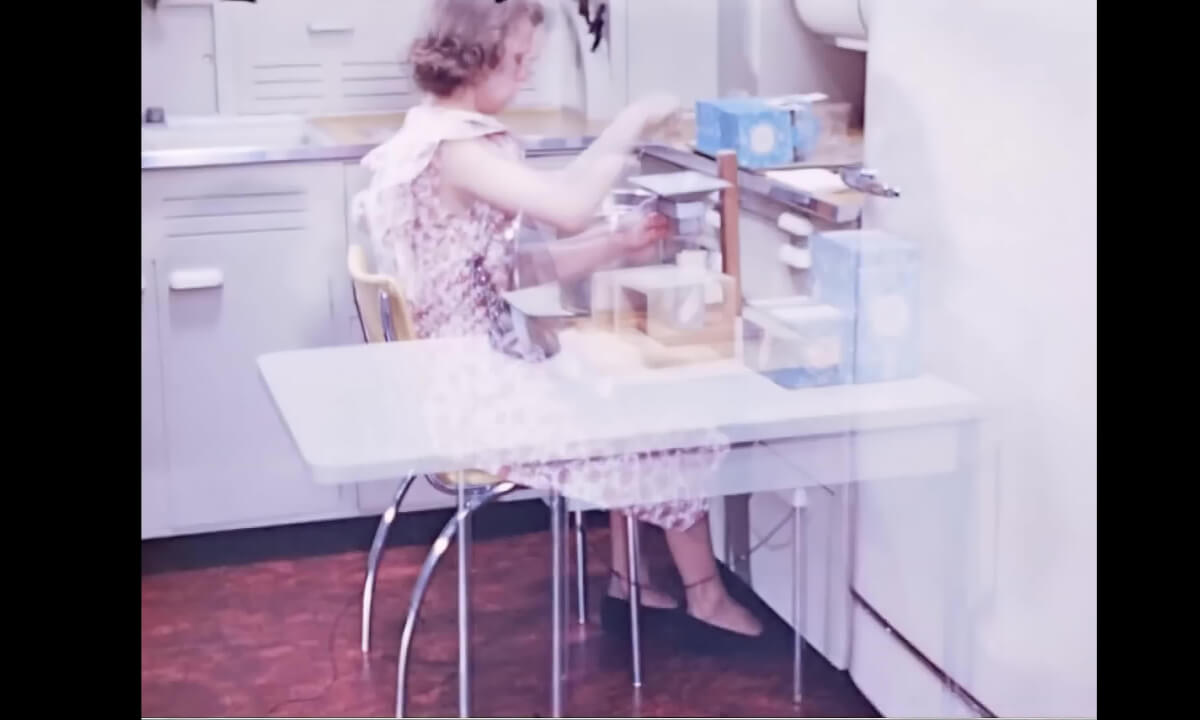 U.S. Dept. of Agriculture - A Step-Saving Kitchen (1949)
