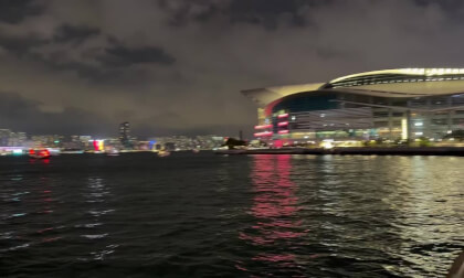 Hongkong night view