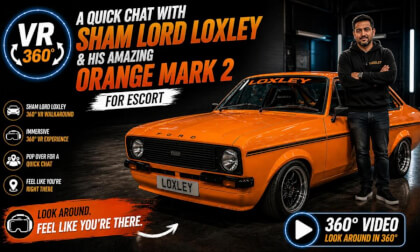 Sham Lord Loxley and his amazing Mk 2 Ford Escort