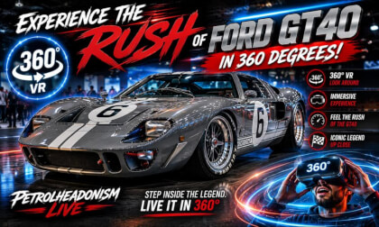 Experience the RUSH of Ford GT40 in 360 Degrees!