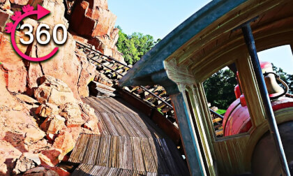 360º Big Thunder Mountain Railroad at Magic Kingdom