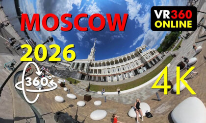360 VR video 4K 🚢 Northern River Terminal Moscow | VR 360° Walk | May 2026 |6K videos for glasses VR 360 6K 3D video