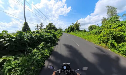 360° Scenic Ride: Manado Suburbs to Koka Village, Minahasa (Insta360 X4)