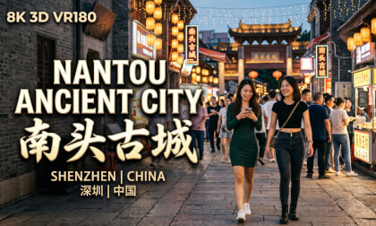 8K3D VR180 | Echoes of Time in Nantou Ancient City | 听见岁月的留白：南头古城