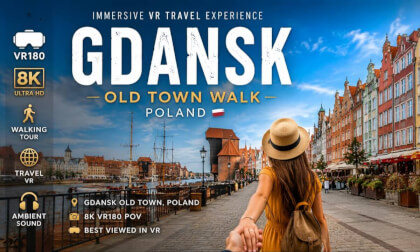 Old Town Gdansk Walk 🇵🇱 8K VR180 POV