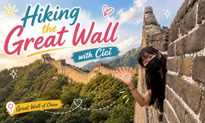 Hiking the Great Wall with Cici