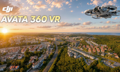 🚁 VR180 AVATA 360 | Baltic Coast Aerial Adventure | Forests, City & Marshlands