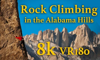 Rock Climbing in the Alabama Hills