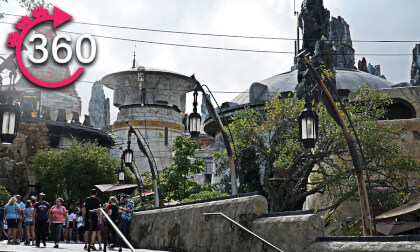 360º tour of Galaxy's Edge at Hollywood Studios