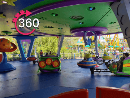 360º Ride on Alien Swirling Saucers at Hollywood Studios