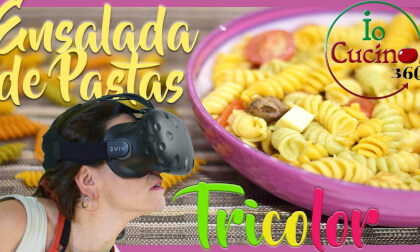 Que hacer con pastas frias? 🍜 ENSALADA DE PASTA TRICOLOR😋 | Ensalada de Pastas fría 3 Colores