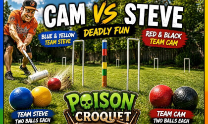 Poison Croquet - Cam vs Steve | 8K VR180