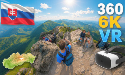 Veľký Rozsutec & Jánošíkove Diery 🇸🇰 | One's of Slovakia's Most Beautiful Mountain Trails | 360 6K VR
