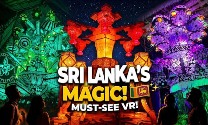 The Most Beautiful Vesak Lanterns in Sri Lanka ✨🏮 | 8K 360° VR Experience