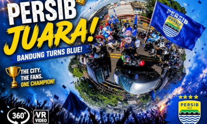 Street Atmosphere During Persib Championship Celebration Part 1