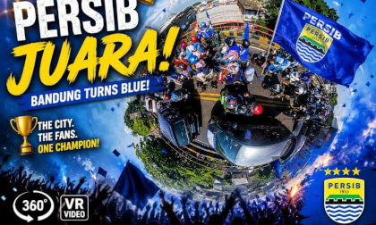 Street Atmosphere During Persib Championship Celebration Part 2