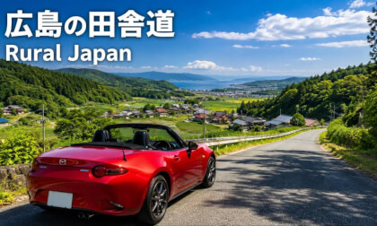 Relaxing Japan Drive in VR180 | Scenic Country Roads of Hiroshima