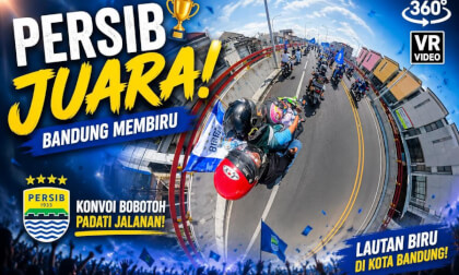 Street Atmosphere During Persib Championship Celebration Part 3 PERSIB JUARA