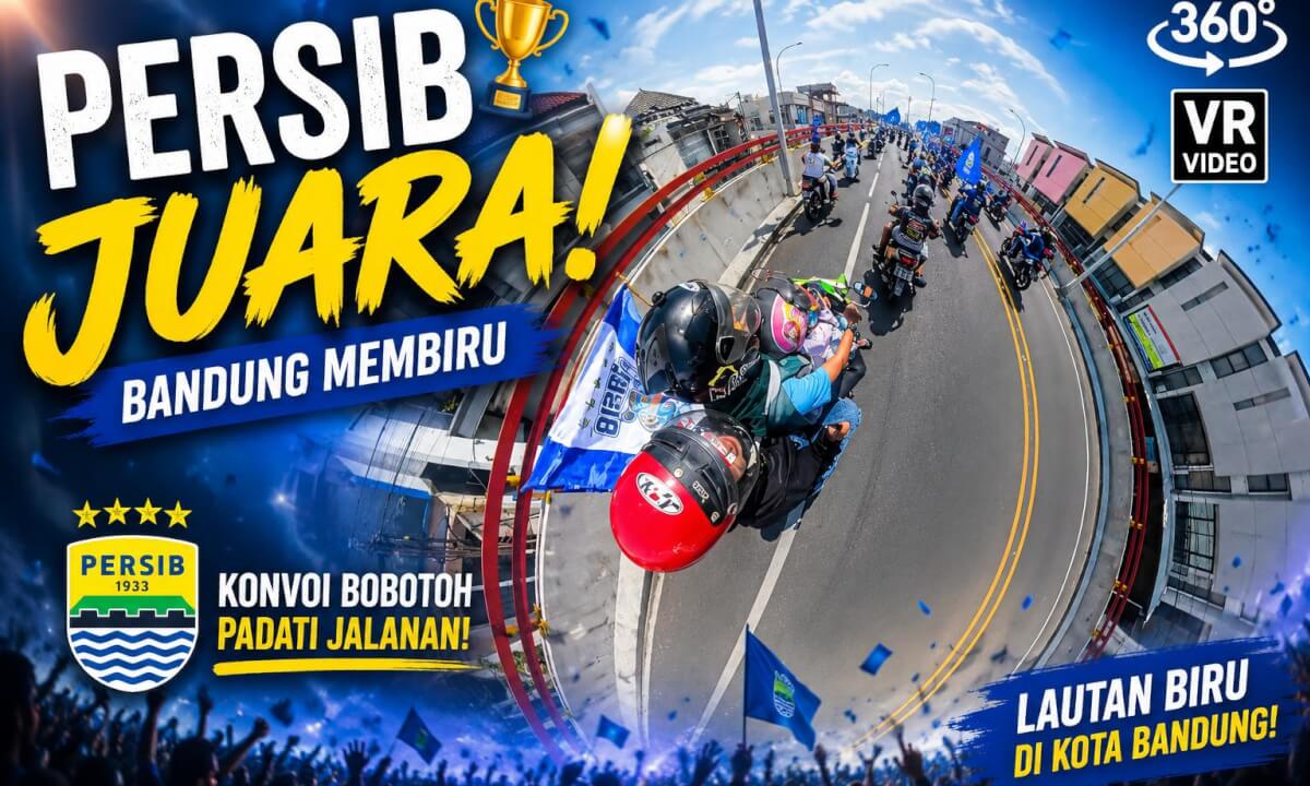 Street Atmosphere During Persib Championship Celebration Part 3 PERSIB JUARA