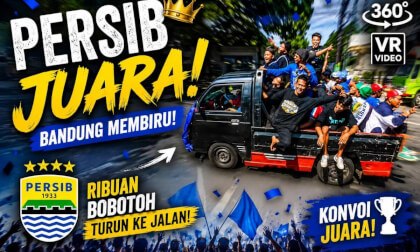 Street Atmosphere During Persib Championship Celebration Part 4 PERSIB JUARA