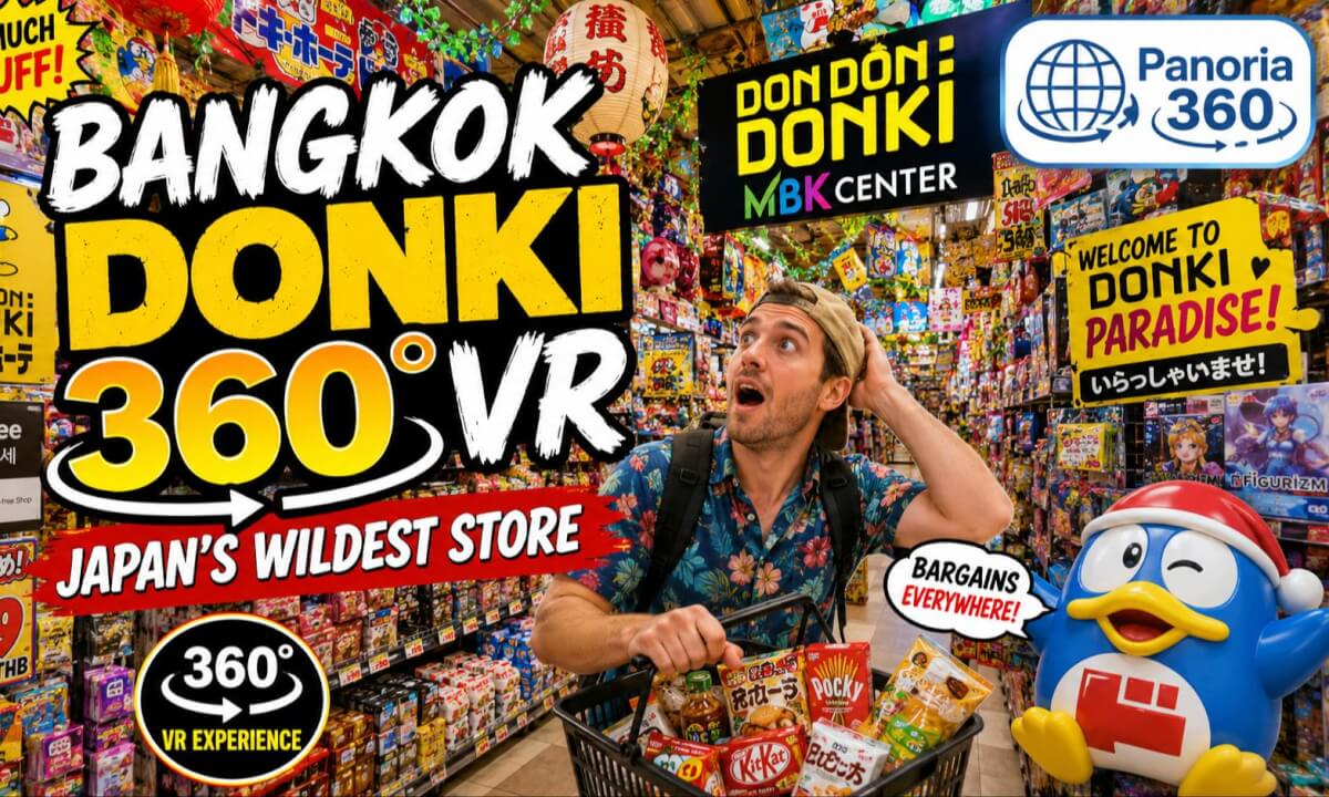 Bangkok Donki 360° VR | Inside MBK’s Japanese Shopping Maze