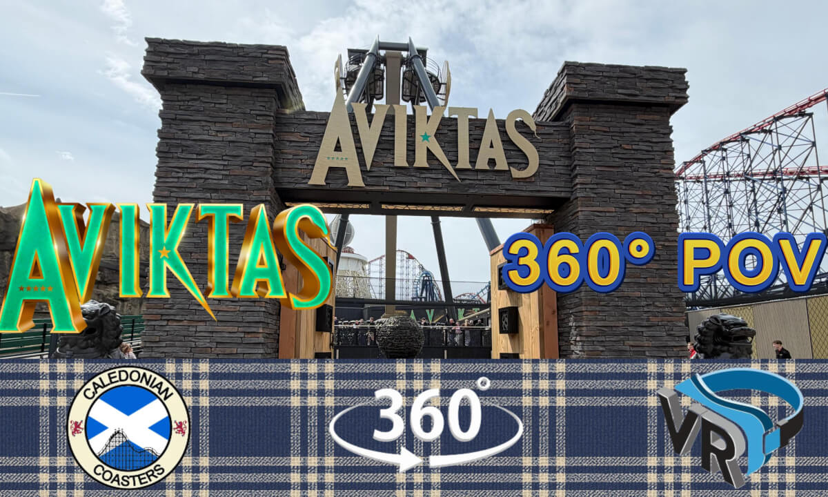 AVIKTAS 360° POV: Blackpool’s New Gyro Swing Is INSANE!