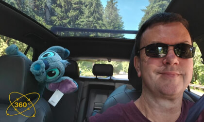 Me and Stitch go Paddleboarding on Lacamas Lake