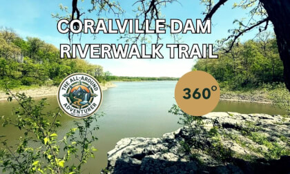Tailwater Riverwalk & Veterans Trail at Coralville Dam | Iowa