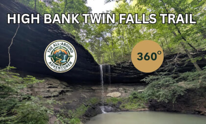 Hike to High Bank Twin Falls | Ozark National Forest, Arkansas