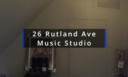 26 Rutland Ave Music Studio