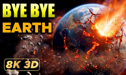 Different ways to destroy Earth in fiction 🌍💥 (VR180)