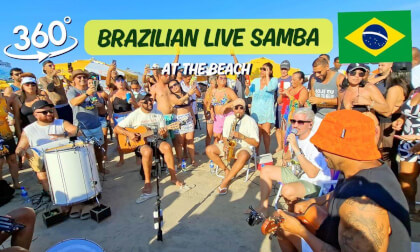 Immersive Brazilian Music Session | 360° Live Samba